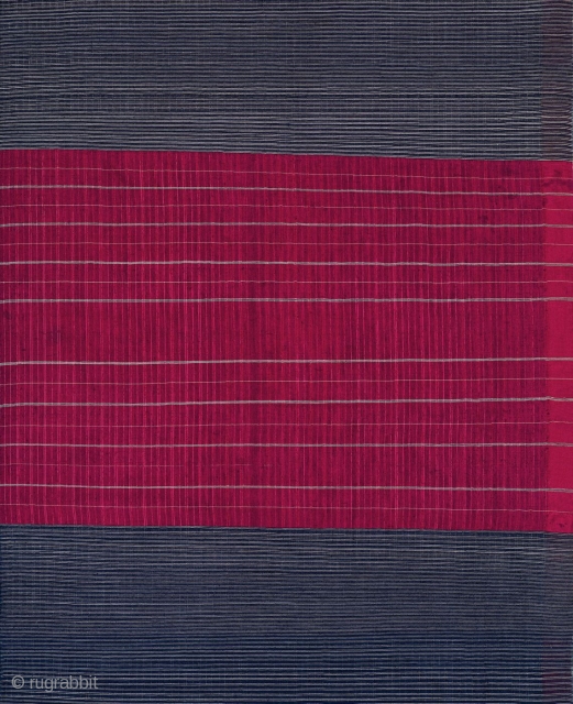 Ritual Cloth,
Nusa Penida island, Indonesia, 
Cotton, silk
19th/early 20th Century

81x56 in/206x142 cm

Amongst the most subtle and compelling of Indonesian "abstract" textiles, these cloths were suggested by some to be used in tooth filing  ...