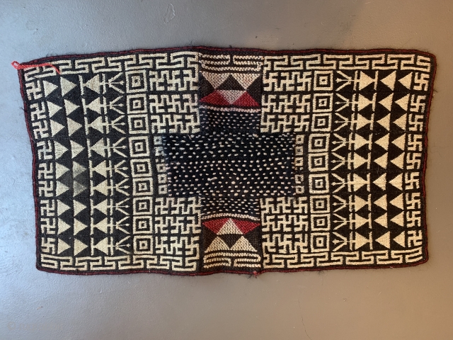 Saddle rug for a Yak, Tibet, first half 20th century, 91 x 52 cm                   