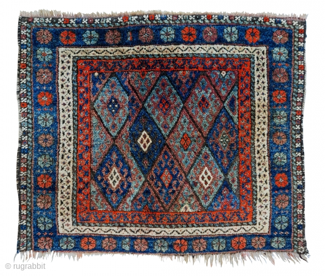 Antique Kurd Jaf bagface - 19th century
92x78cm                          