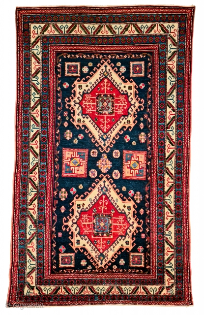 Antique Kazak Fachralo design - Early 20th Century - 270x157cm                       