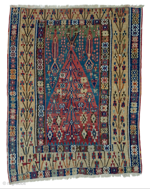 Mid 19th Century Erzurum Kilim (180x150cm)

Email: Timeless.rugz@gmail.com                          