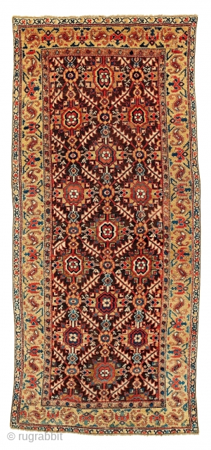 Rare Sauj Bulag North West Persia Azerbaijan - Second half 19th century
262 x 120 cm

E-mail: timeless.rugz@gmail.com                 