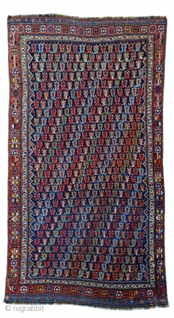 Antique Khamseh Boteh Rug from Late 19th century.
Size: 315x165cm                        