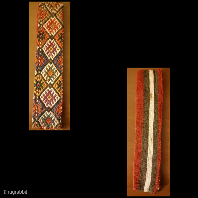 Antique Shahsavan scissor bag, size: 50*12 cm                          