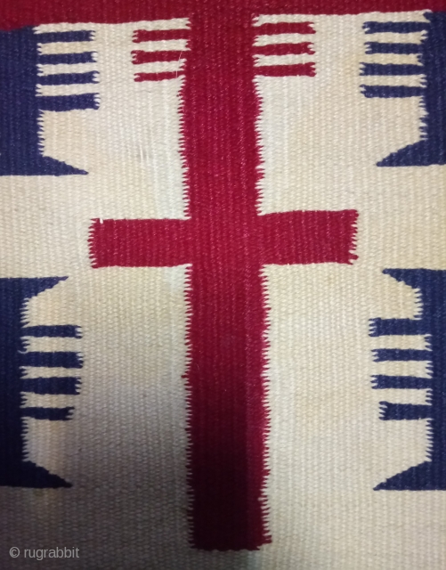 Navajo kilim, no: 361, size: 54*54cm.                           