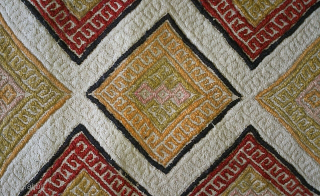 Antique Anatolian kilim Juval(Jual), no: 153, size: 86*49cm, wool and cotton on cotton.                    