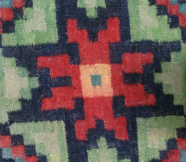 Antique Swedish kilim(Rolakan technique), no: 263, size: 82*45cm, wool on cotton, all natural colors.                   