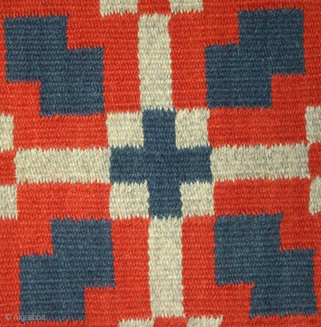 Antique Swedish Kilim, no: 228, size: 47*48cm.                          