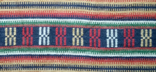 Antique Swedish Kilim, no: 348, size: 153*48cm.                          