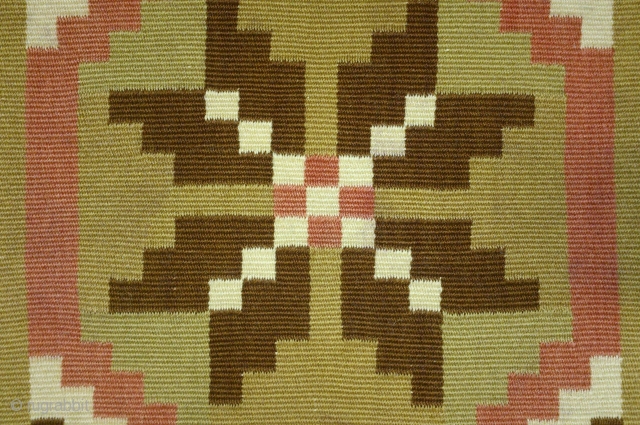 Antique Swedish Kilim, no: 254, size: 47*46cm.                          