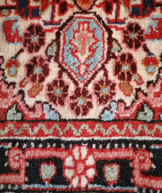 Antique jozan rugs mat, great colors                           