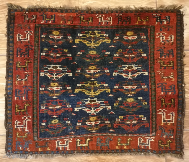 Antique kelardasht bag face, very rare and cute                         