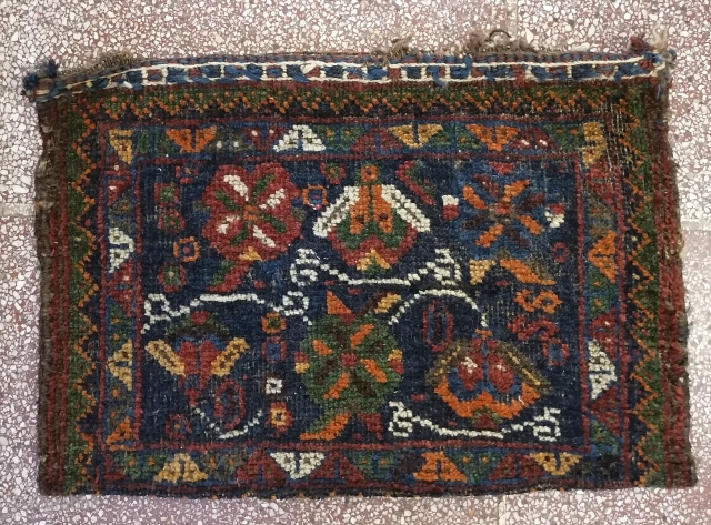 Afshar bag, wool on wool                            