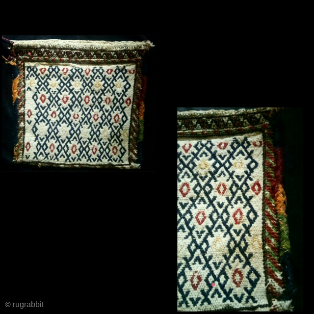 Qashqai chanteh, color is cotton, size: 27*26 cm                         