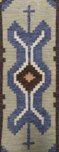 Antique Swedish kilim, no: 331, size: 158*52cm, wall hangings.                        