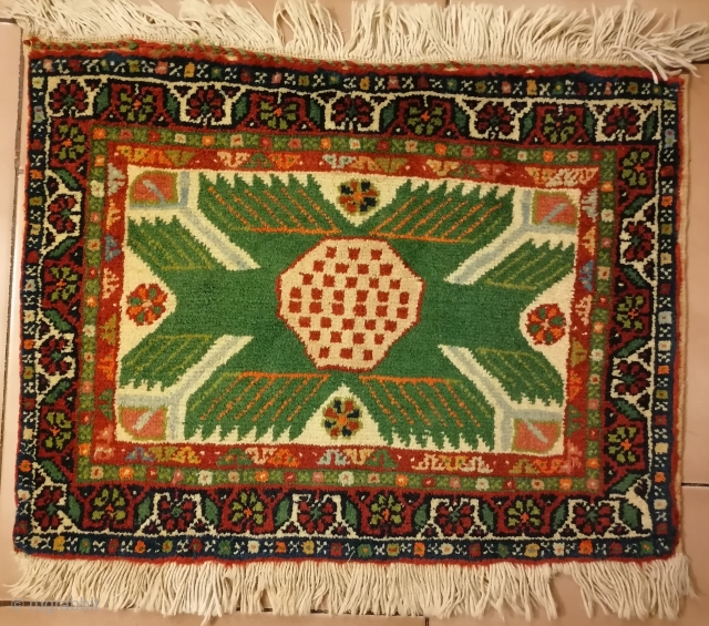 Antique Afshar bag face, size: 47*35 cm                          