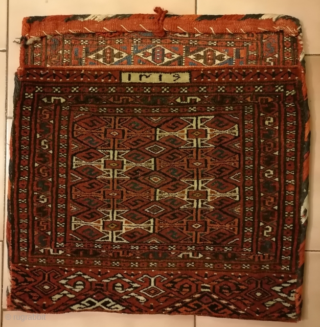 Antique Yomut bag, very rare                            