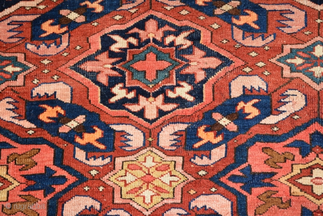 Late 19th century Caucasian Seychour Rug in superb condition, size is 123 x 91 cm                  