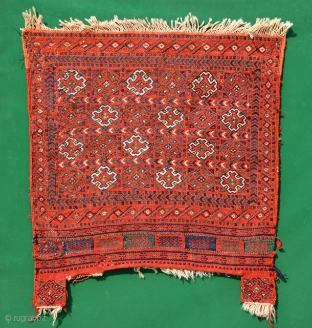 1900 Baluch? bag I think, very good condition, perfect condition, size is 65 x 62 cm                 