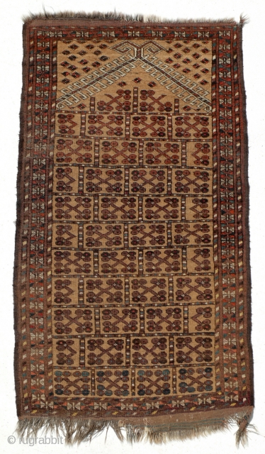 Ersari Prayer rug 19th century. 147 x 83 cm                        