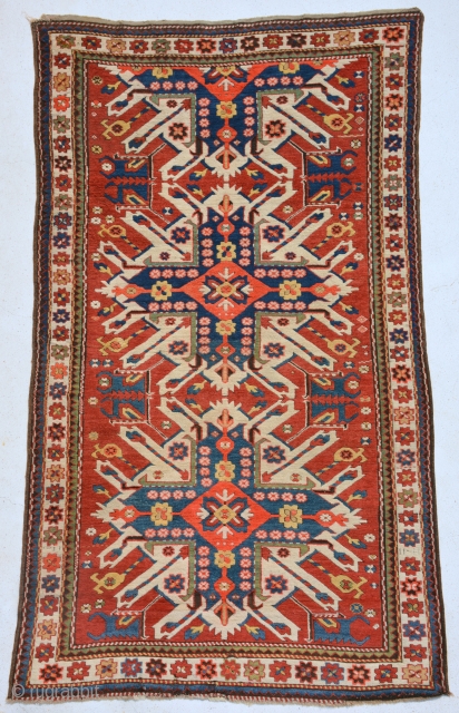 Dated Karabagh 1311, Excellent condition.
Size is 238 x 137 cm

                       