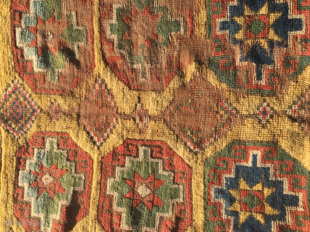 Central Anatolian Kapadokya(capadocia) Rug. About 200 years old.  18th Century size :200cmx110cm                    