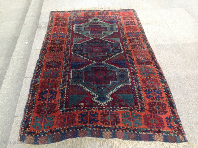 malatya arapgir armenian weaving ages 150 measures 190 cm 120 cm no injuries no healthy carpets                 