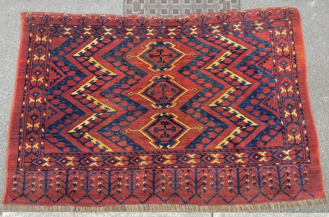  Turkmen  Ersari chuval cm 1,50 x 1.00 19th. century                      