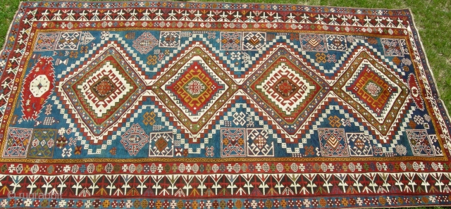 CAUCASIAN SIRWAN RUG 19TH-CENTRUY  PERFEC CONDITION   CM  330 X 185    1880  CIRCA             