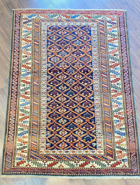 CAUCASIAN SIRWAN CM 1,54 X 1,08 19TH CENTURY 1880 CIRCA ECCELENT CONDITION                     