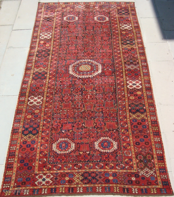 ANTIQUE   BESHIR  CARPET  CM 2,40  X 1,46  CIRCA  1880  
               