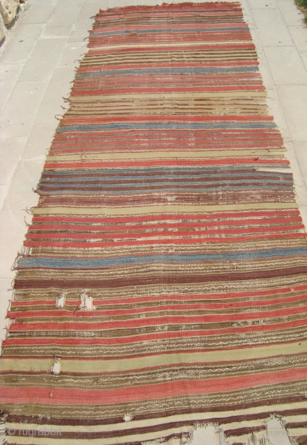 Central Anatolian Kilim, cm  4,50  x 1,55                        