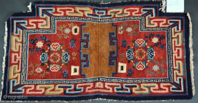old Tibet saddle rug,  cm 1,10 x 0.060                        