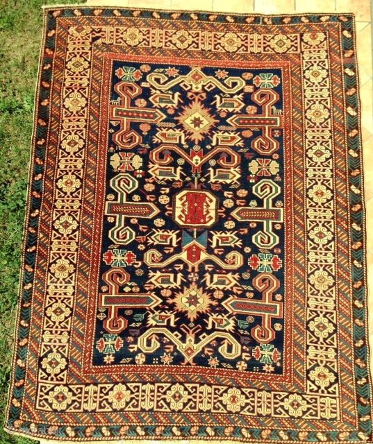 ANTIQUE caucasian shirwan. perpedil 1.44 x 1,13 1890. Circa. 
SOLD                       