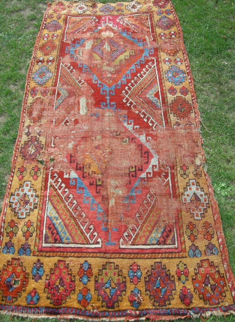 ANATOLIAN  KONYA  18th Century   CM  2,90 X  1,25                   