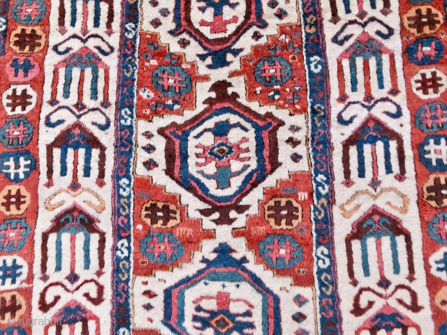 ANATOLIAN  SIVAS  ANTIQUE CM 2.32 X 1.18   1830/50  CIRCA  
SIVAS carpet perfect state of preservation from the Italian private collection I am very happy to have  ...