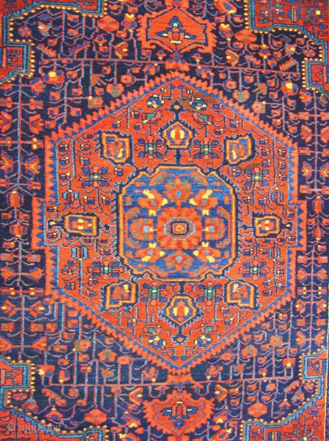 # 519 Rare Nahavand village rug, West Persia, 143/202 cm, ca. 1930, very good condition, full pile, only one small stain.
For more offers of wonderful collector's pieces please visit our website:   ...