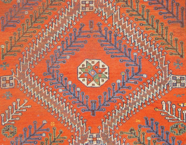 # 663 Luri Main Carpet, 162/314 cm, Southwest Persia, late 19th century, best natural dyes only, fair pile, washed and ready for display. 
For more offers of wonderful collector's pieces please visit  ...