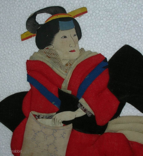 Oshie Doll, Japan, Meiji (circa 1880), cm 21x19. The doll making has been elevated to art form in Japan, and Oshie dolls were extremely popular items among wealthy classes along the whole  ...