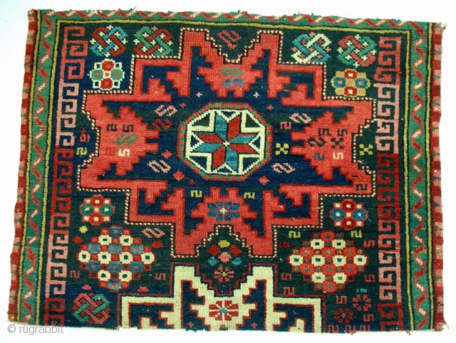 Daghestan rug fragment, NE Caucasus, late 19th century, cm 61x80.
What is that makes a Caucasian village rug really enjoyable in the end? Its colours. Better, the return the incoming light, reflected from  ...