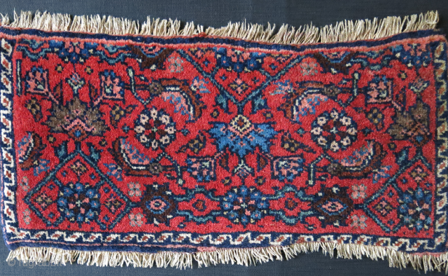 BIJAR Sampler Circa 1900 - size : 17" X 8" -- 43 cm X 20 cm                 