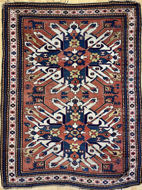 Caucasian rug size 190 x 147 cm