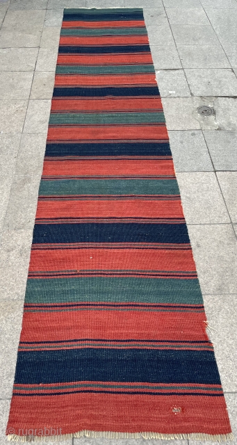 A very nice Kurdish kilim size 380x81cm                          