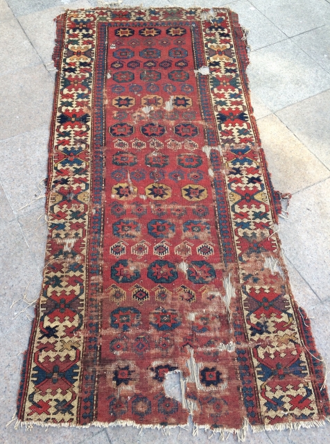 Shahsevan Fragmant carpet 
Size 205x98cm                            