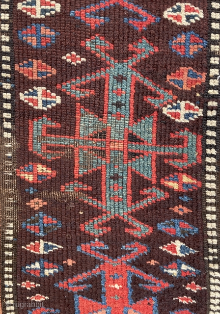 Very unusually   Kurdish carpet size 252x140cm                         