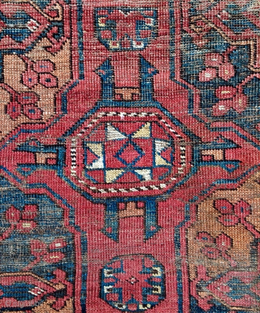 Ersari carpet size 9x6’8 ft                            