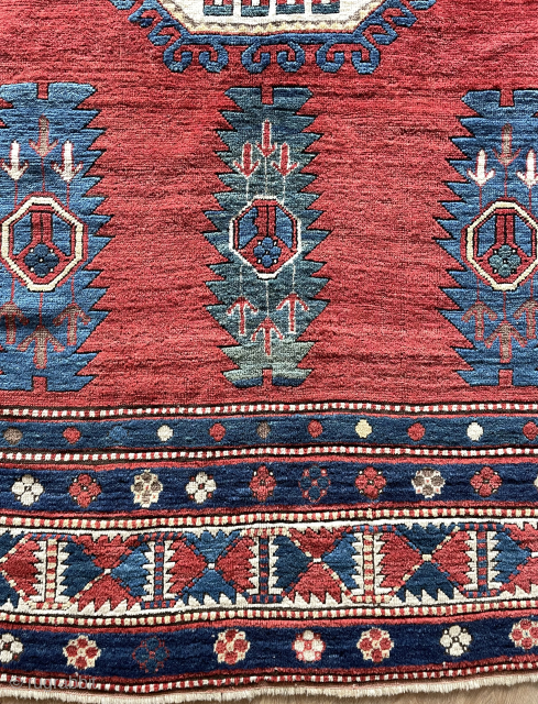 Very wonderful Caucasian carpet size 260x190cm
                           