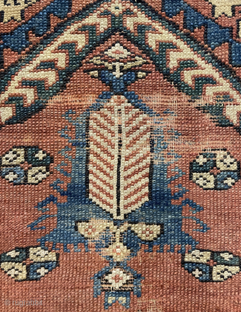 West Anatolian rug size 135 x 72 cm                         