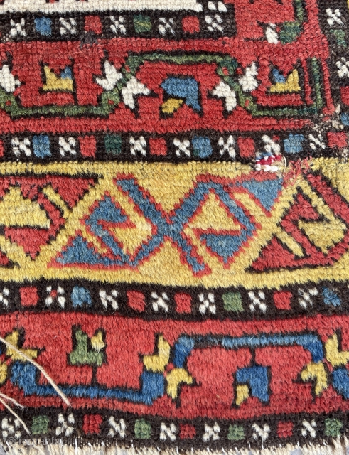 	Very old Caucasian carpet size 220x125cm                           