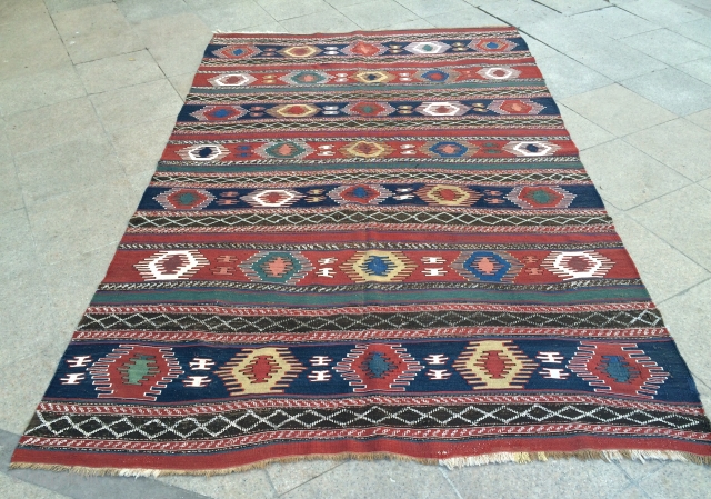 Caucasian kilim Size 280x185 cm                            